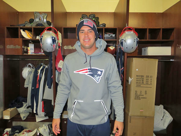 Joe Cardona Locker Room photo