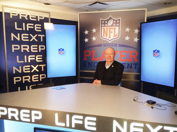 John Ingoldsby at NFL Player Engagement's 